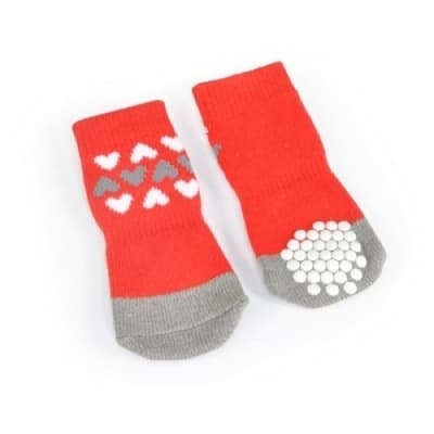 Camon Socks Red and Gray